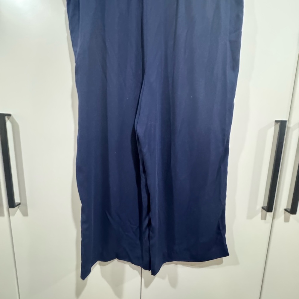 Halogen Navy Wide Leg Pants - Picture 5 of 10
